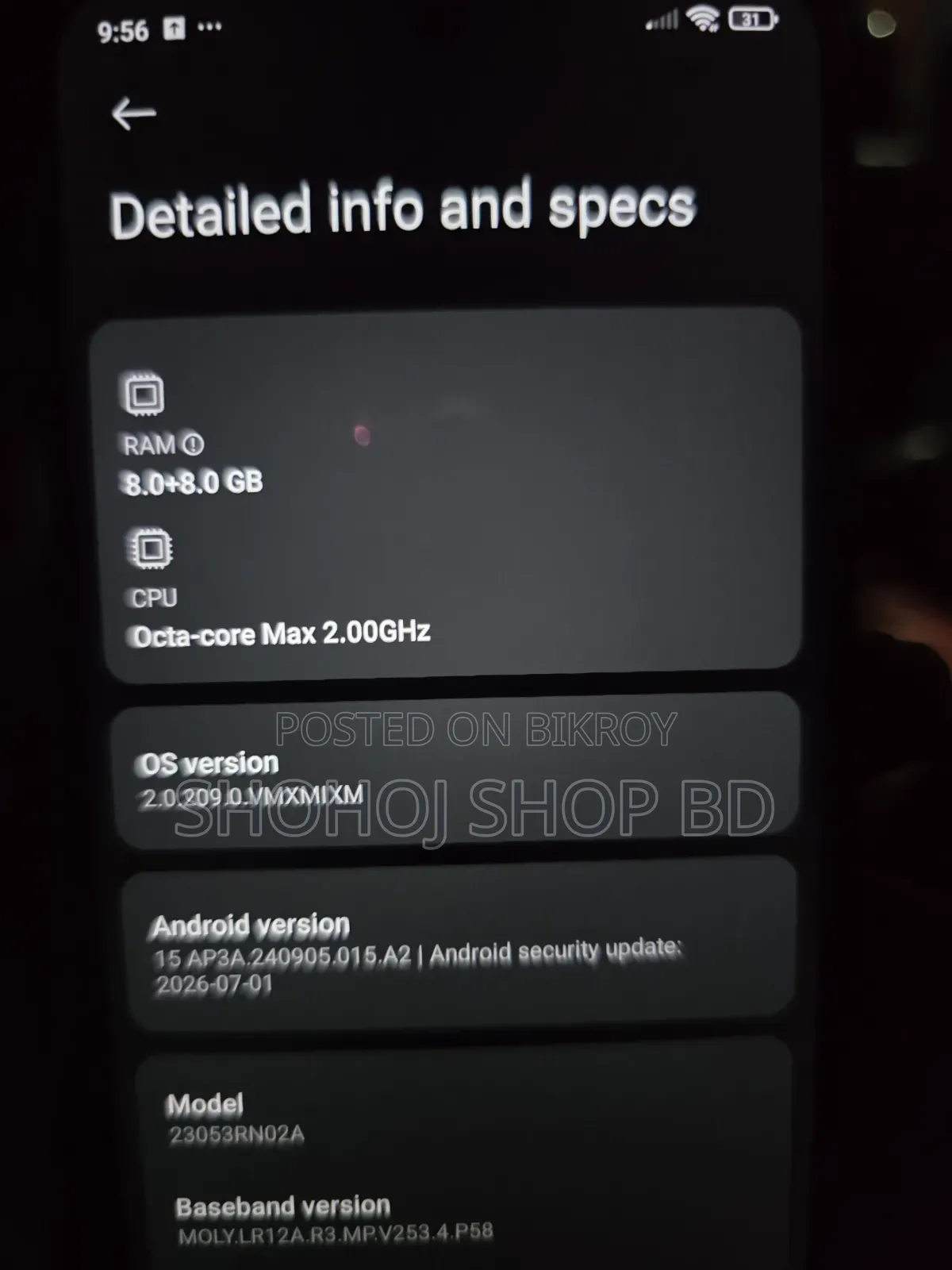 Xiaomi Redmi 12 256 GB Gray