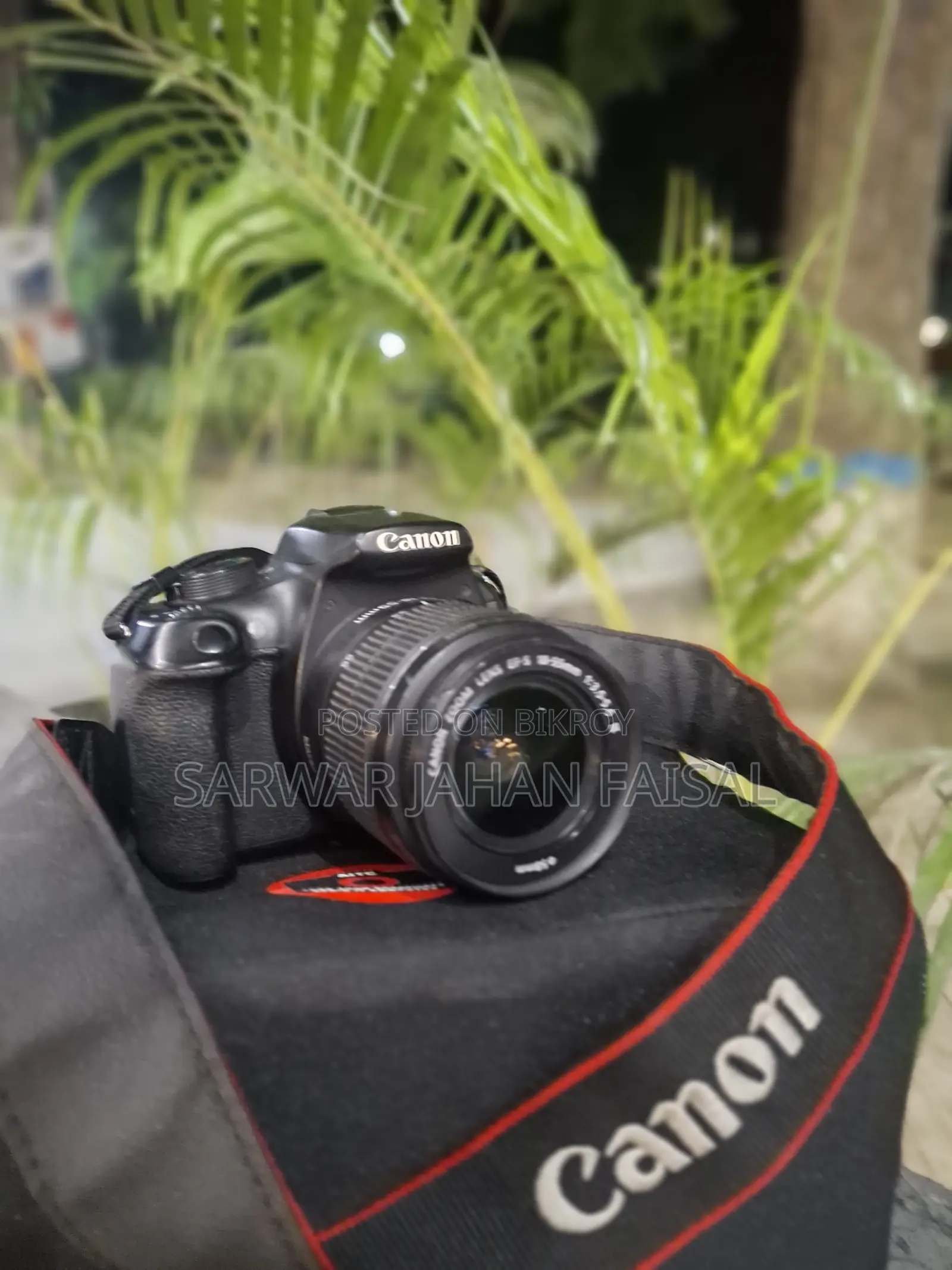 ক্যানন ইওএস ১২০০ডি ডিএসএলআর ক্যামেরা + ১৮-৫৫মিমি লেন্স | ফুল সেট