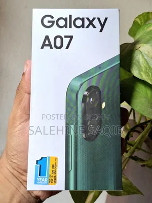 Samsung Galaxy A07 64 GB Black