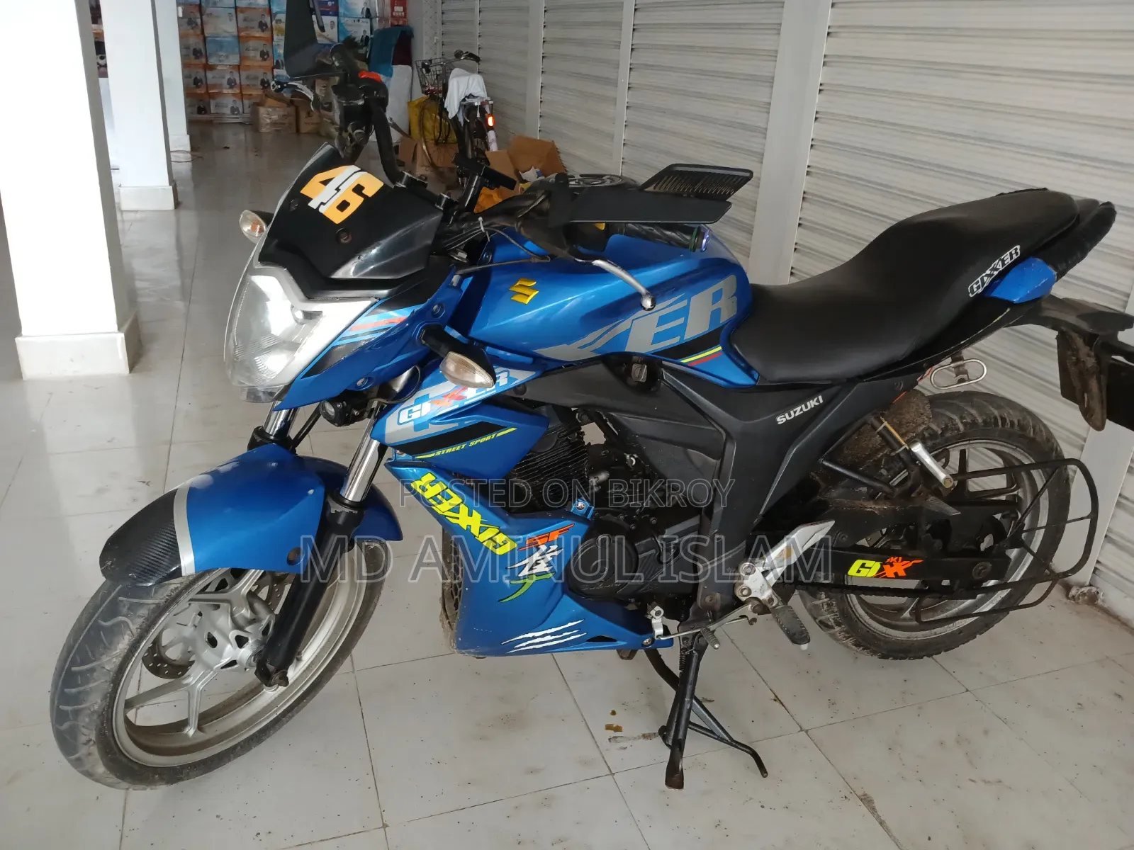 Suzuki Gixxer 2017 Green