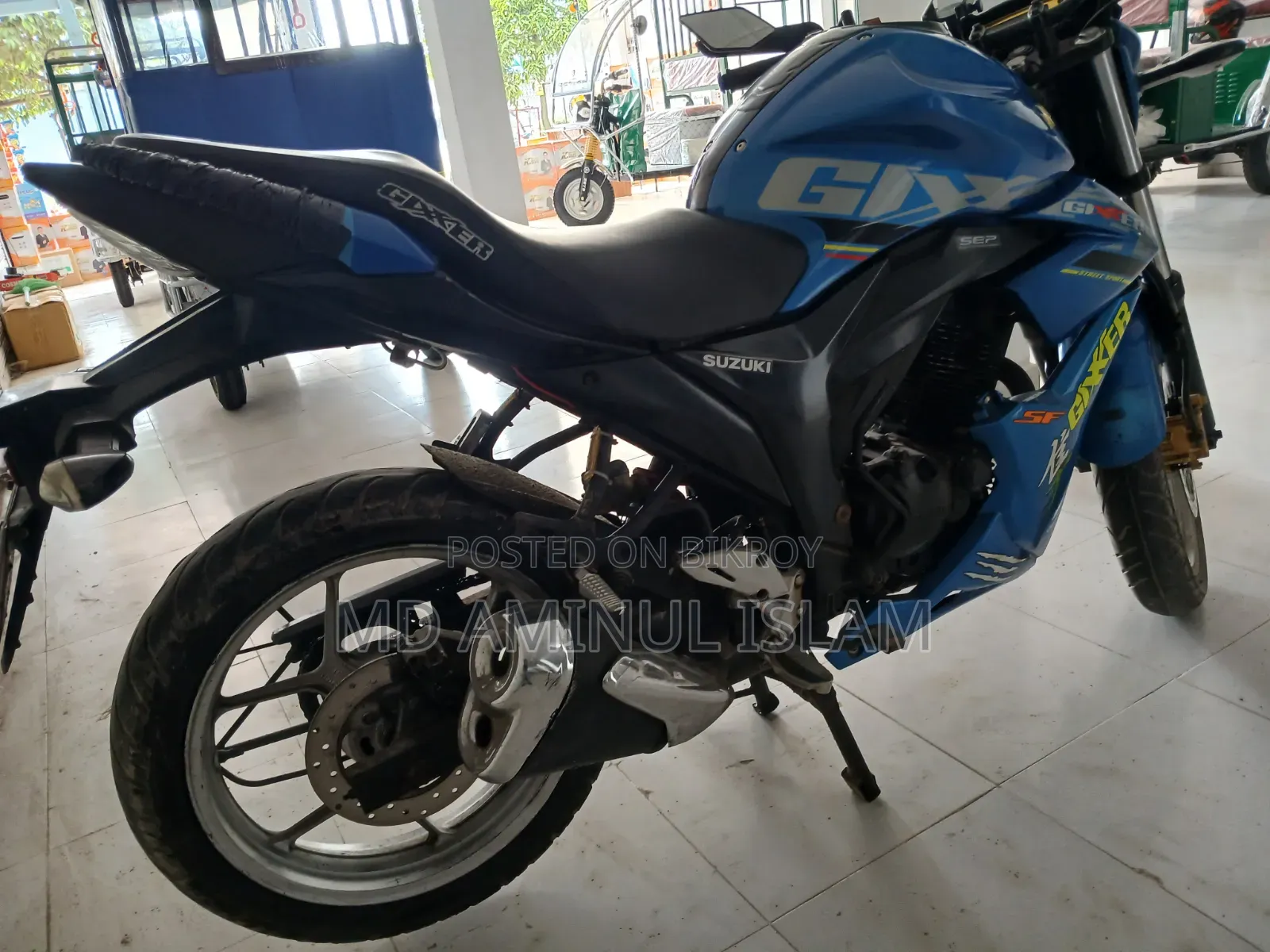 Suzuki Gixxer 2017 Green