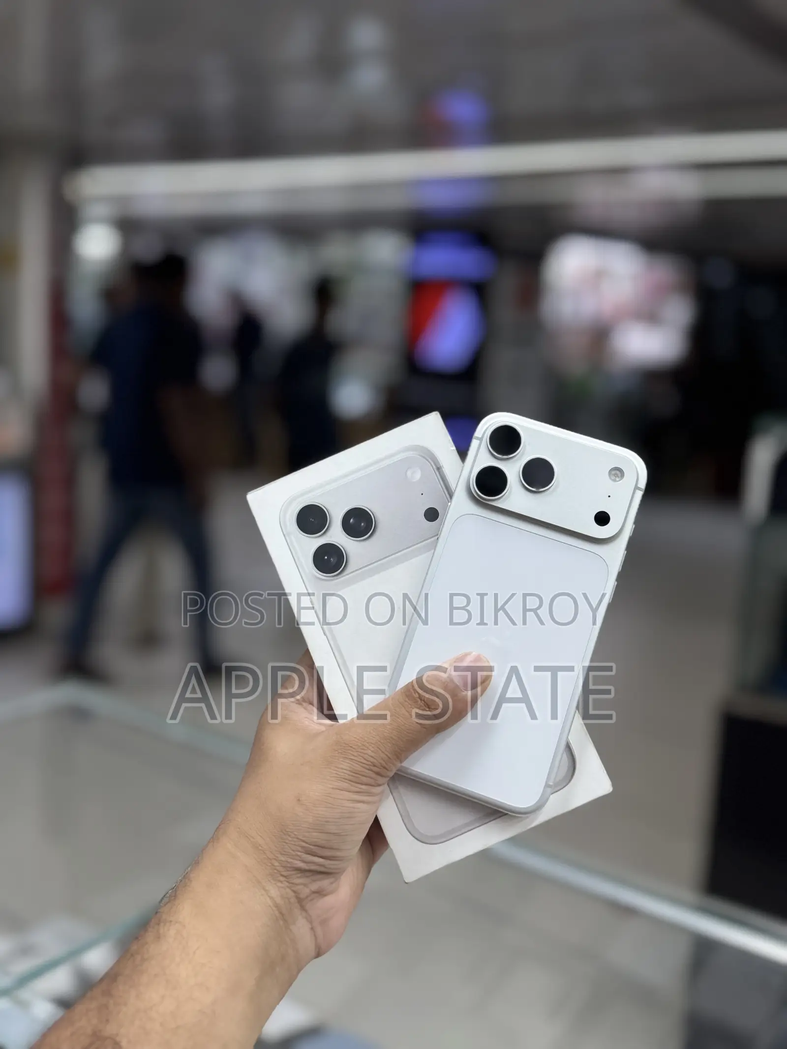 অ্যাপল আইফোন ১৭ প্রো ম্যাক্স ২৫৬ জিবি সিলভার