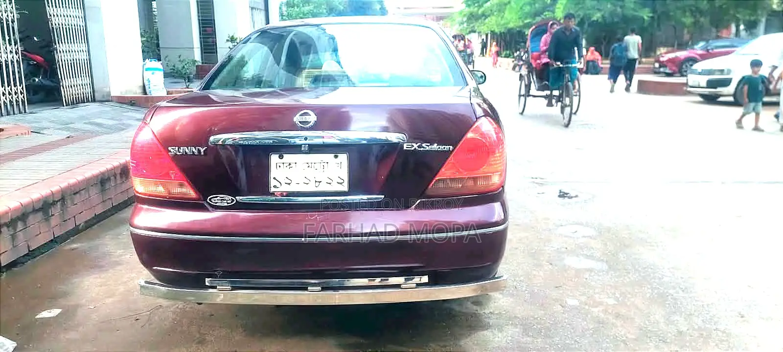 Nissan Sunny 2006 Maroon