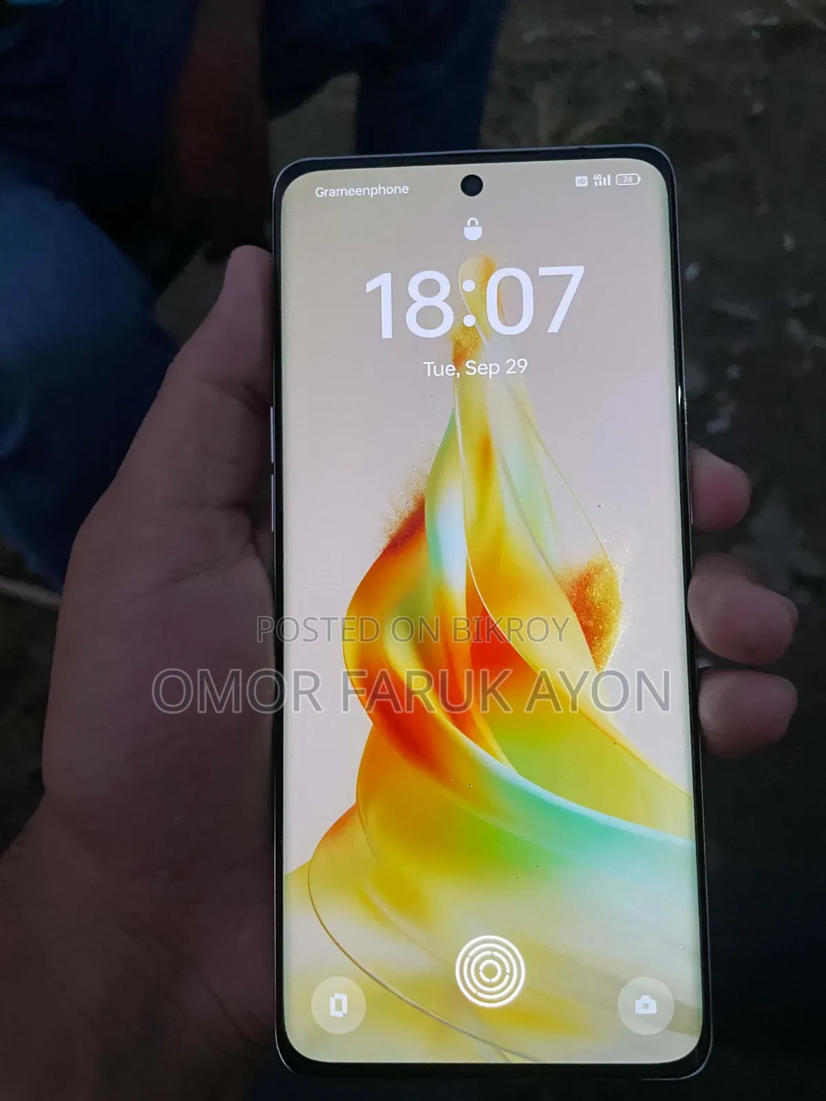 Oppo Reno9 256 GB Rose Gold