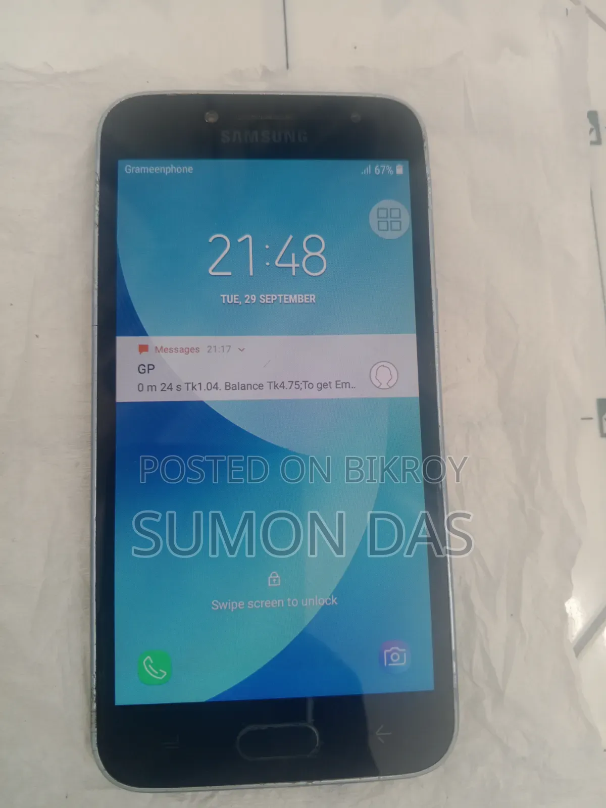 Samsung Galaxy Grand Prime 8 GB সিলভার