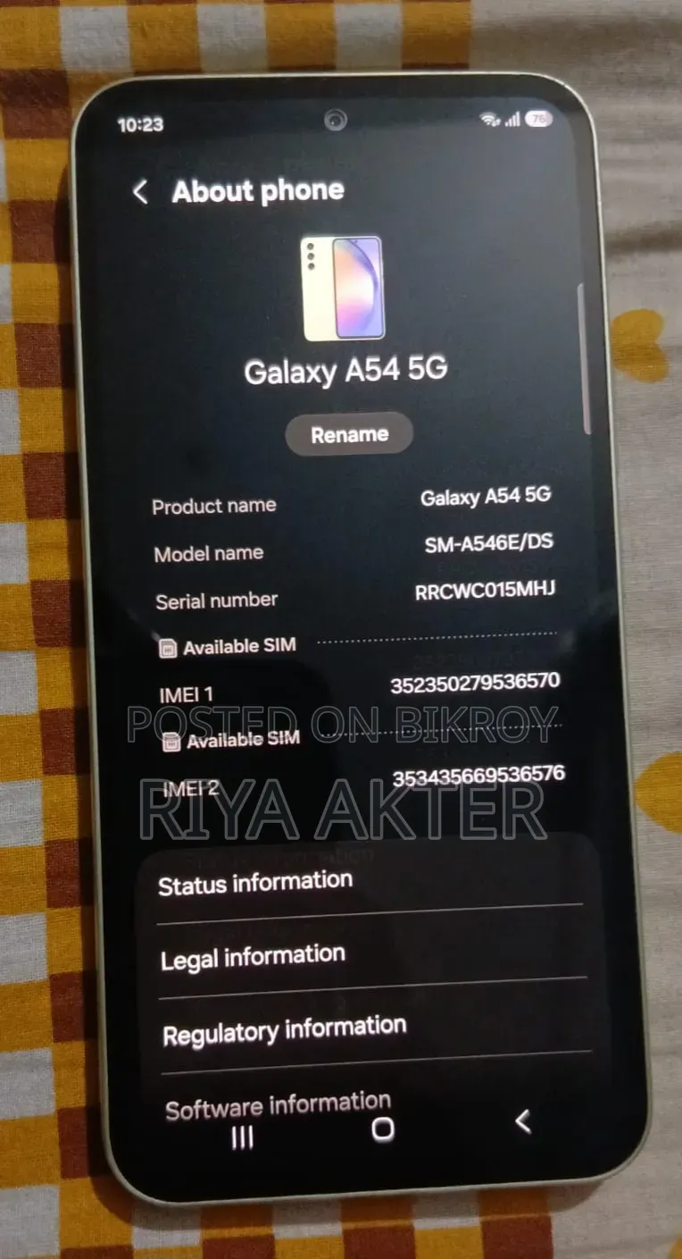 Samsung Galaxy A54 5G 128 GB Green