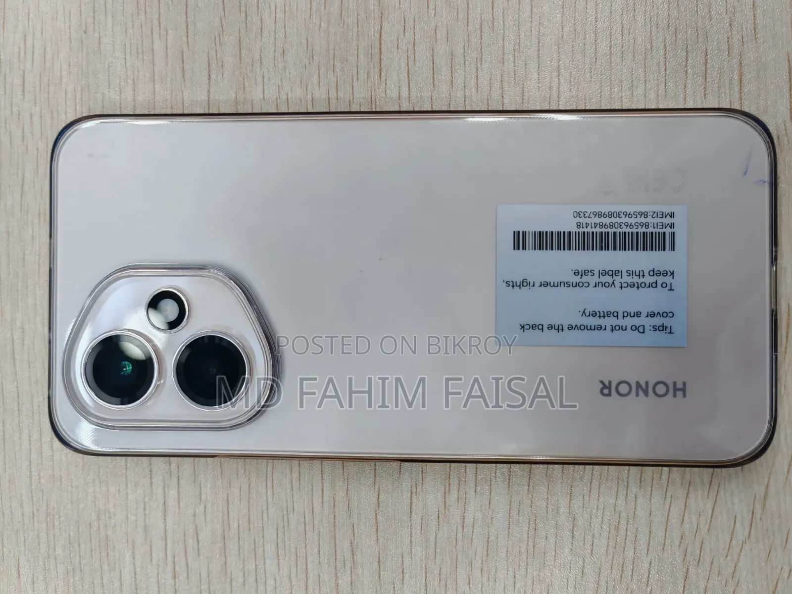 অনার ৪০০ ৫১২ জিবি রোজ গোল্ড