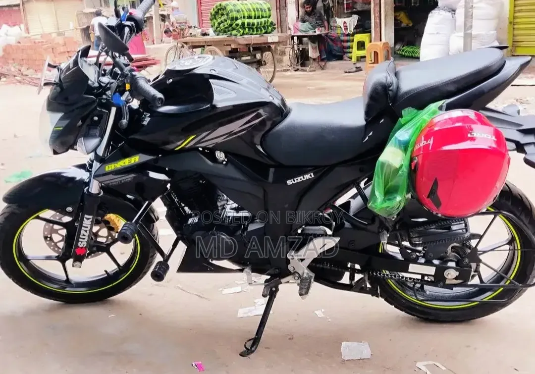 New Suzuki Gixxer 2025 Black