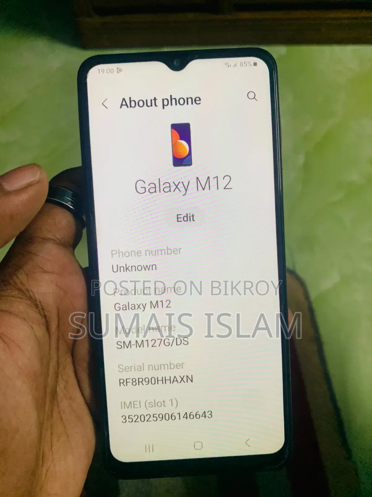 Samsung Galaxy M12 (India) 128 GB Black