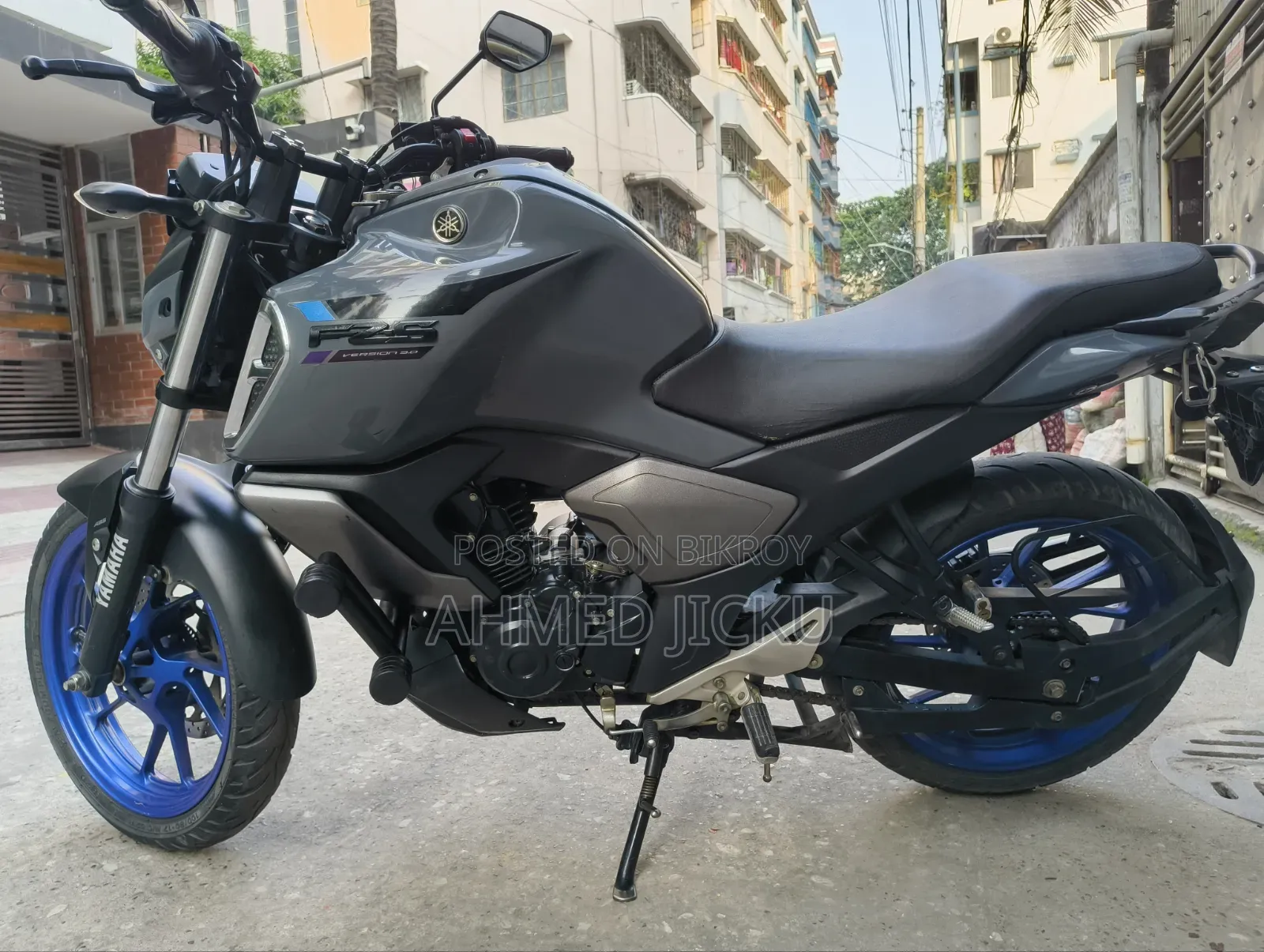 Yamaha FZS V3 2024 Gray