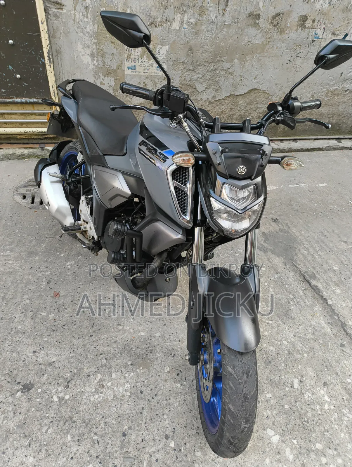 Yamaha FZS V3 2024 Gray