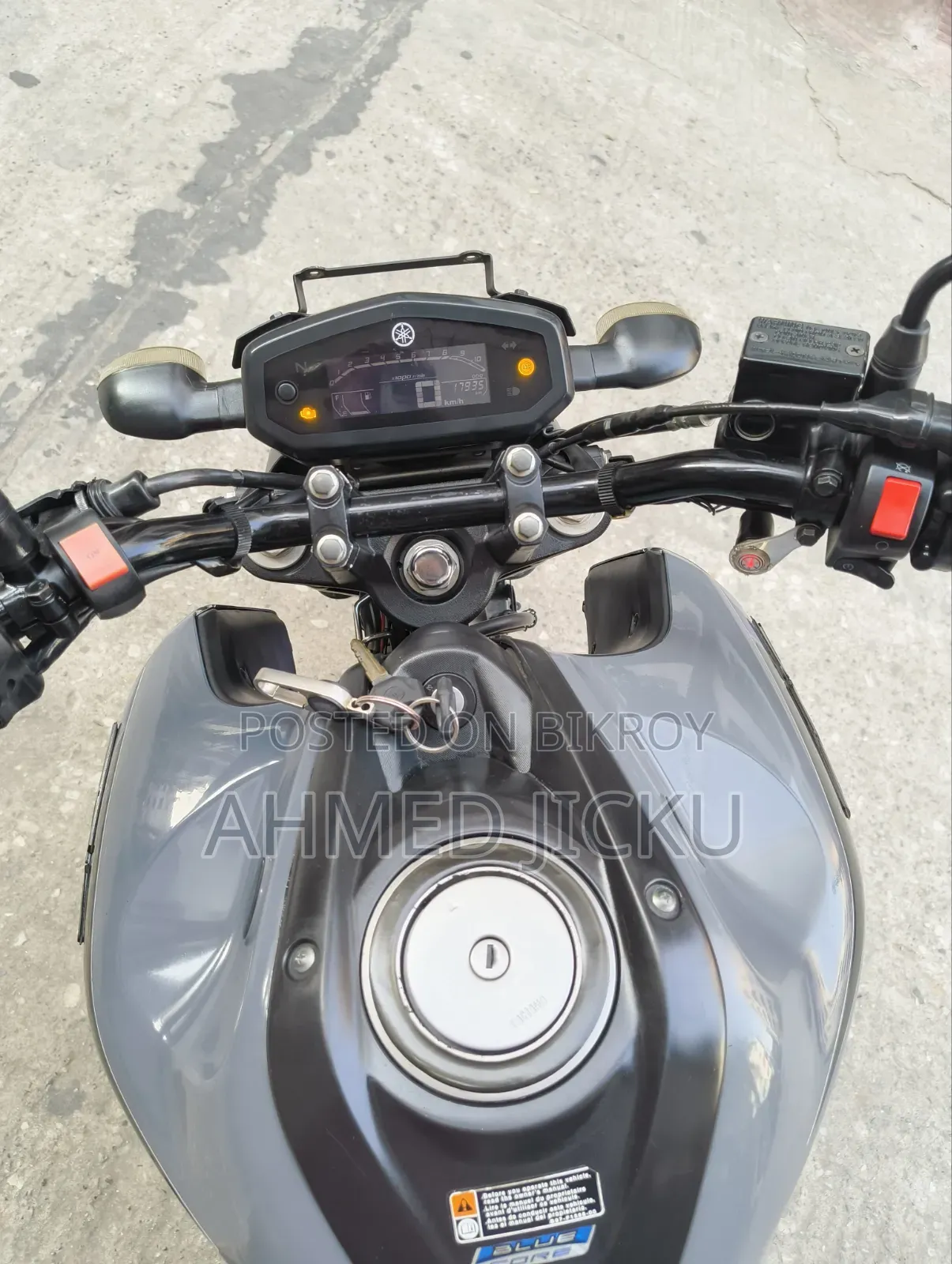 Yamaha FZS V3 2024 Gray