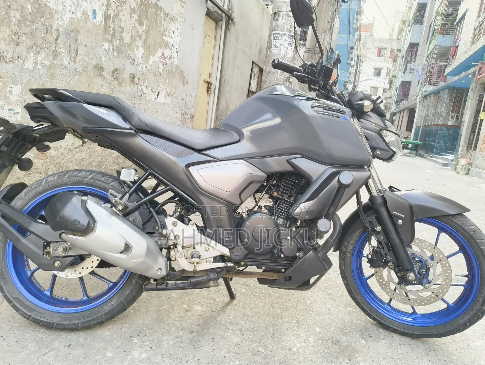 Yamaha FZS V3 2024 Gray