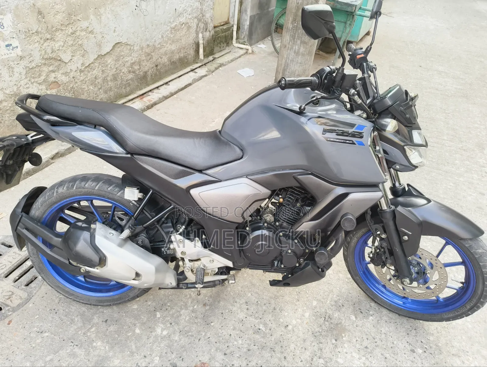 Yamaha FZS V3 2024 Gray