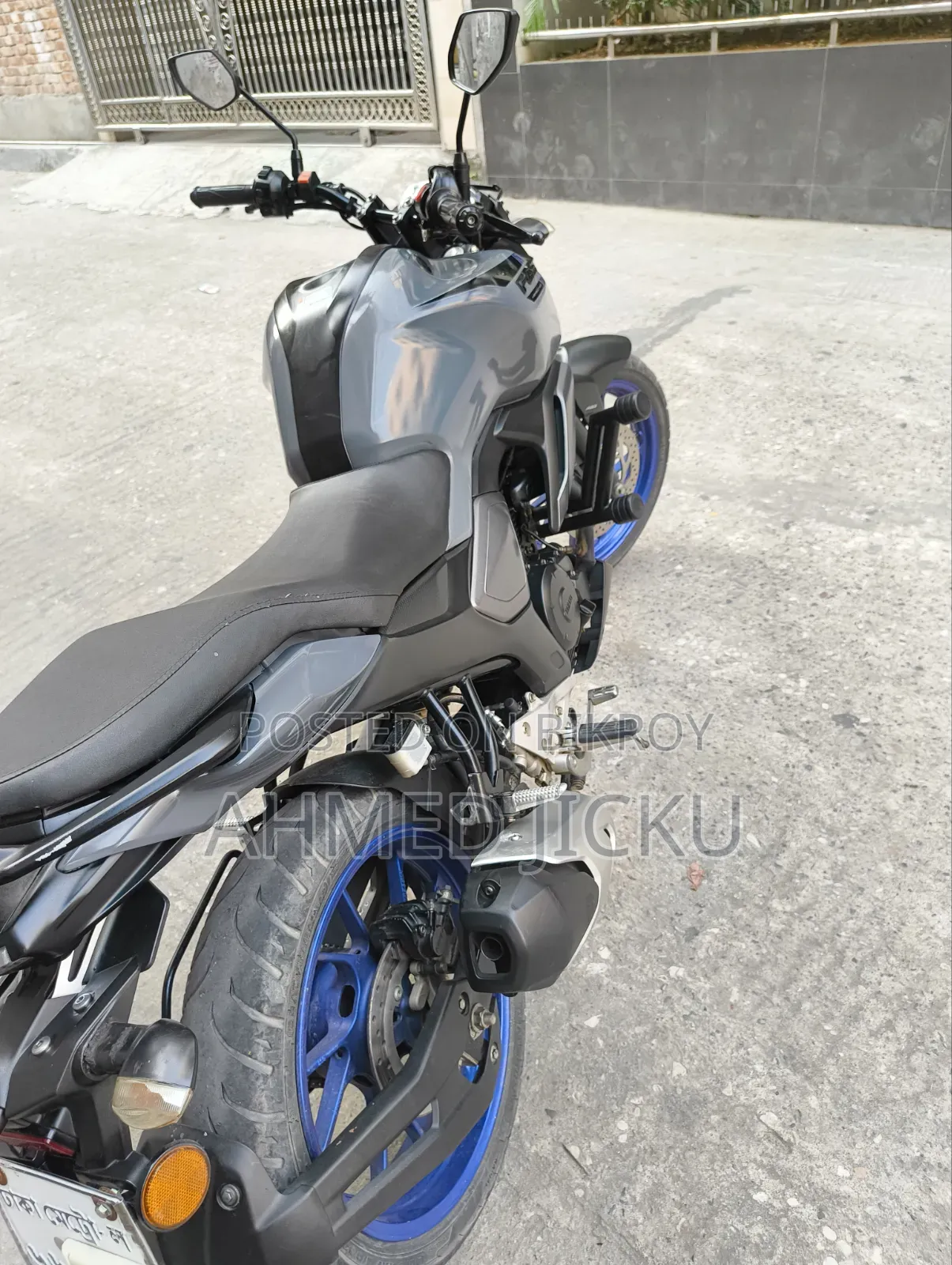 Yamaha FZS V3 2024 Gray