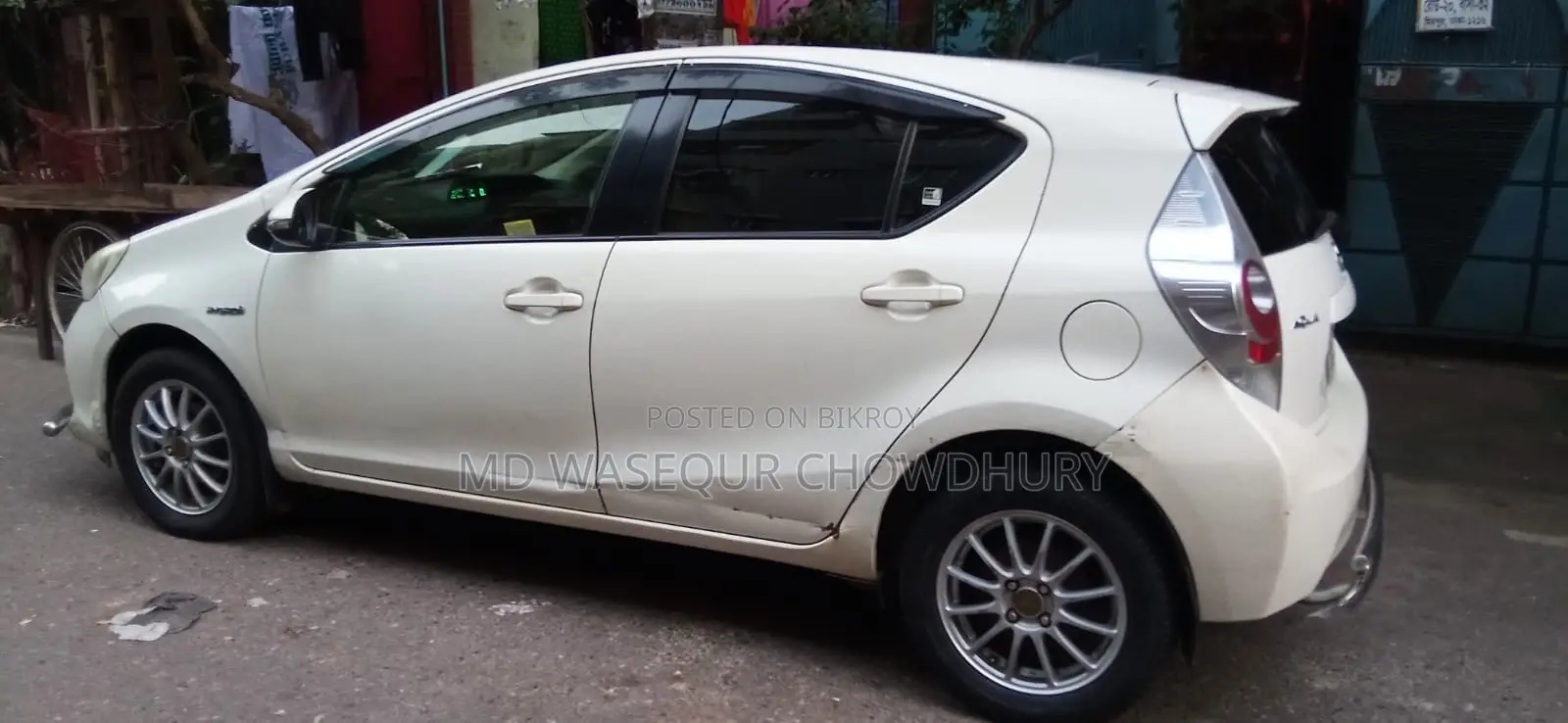 Toyota Aqua 2013 Pearl