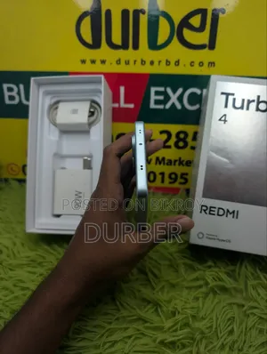 শাওমি রেডমি টার্বো ৪ ২৫৬ জিবি ব্লু