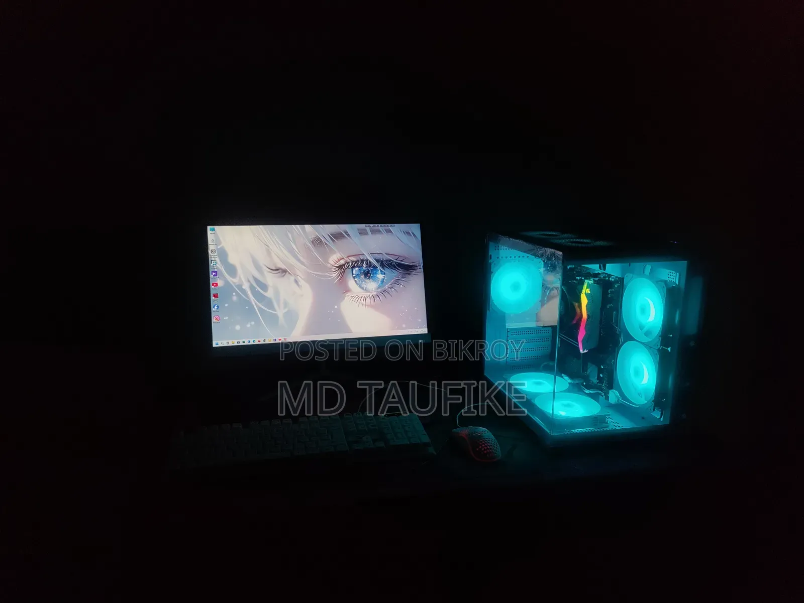 Desktop Computer 8GB AMD Ryzen 7 SSD 256GB