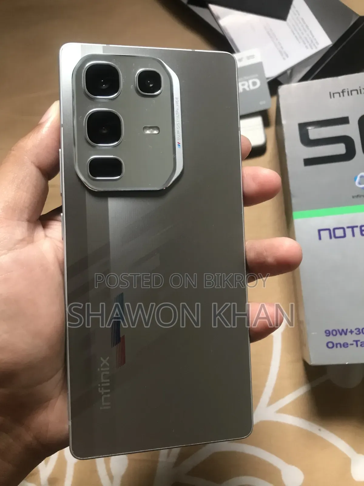 Infinix Note 50 Pro 256 GB Gray