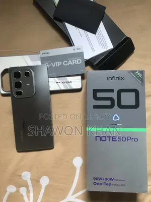 Infinix Note 50 Pro 256 GB Gray