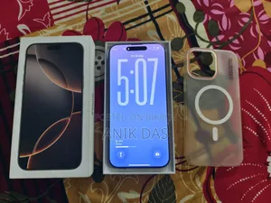 অ্যাপল আইফোন ১৬ প্রো ম্যাক্স ২৫৬ জিবি গোল্ড