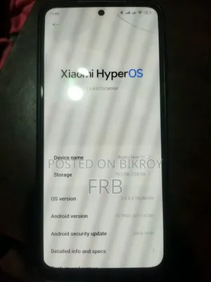 Xiaomi Redmi Note 11 128 GB Blue