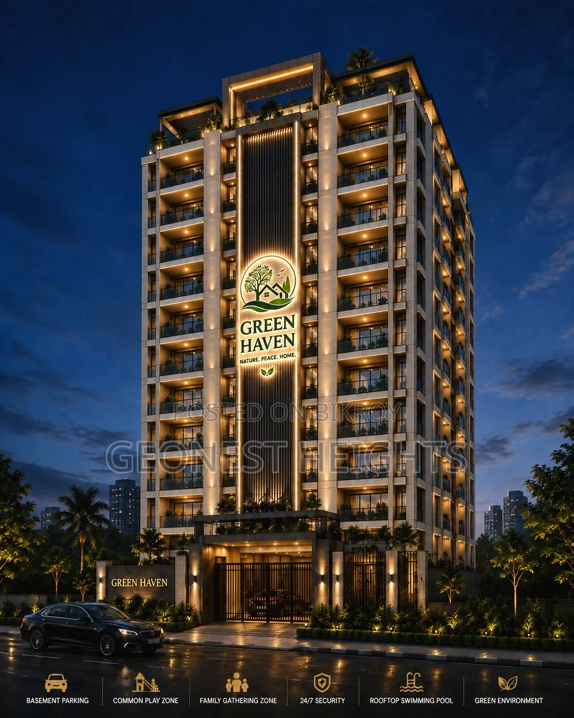 Land Share for 1350 sq ft Flat