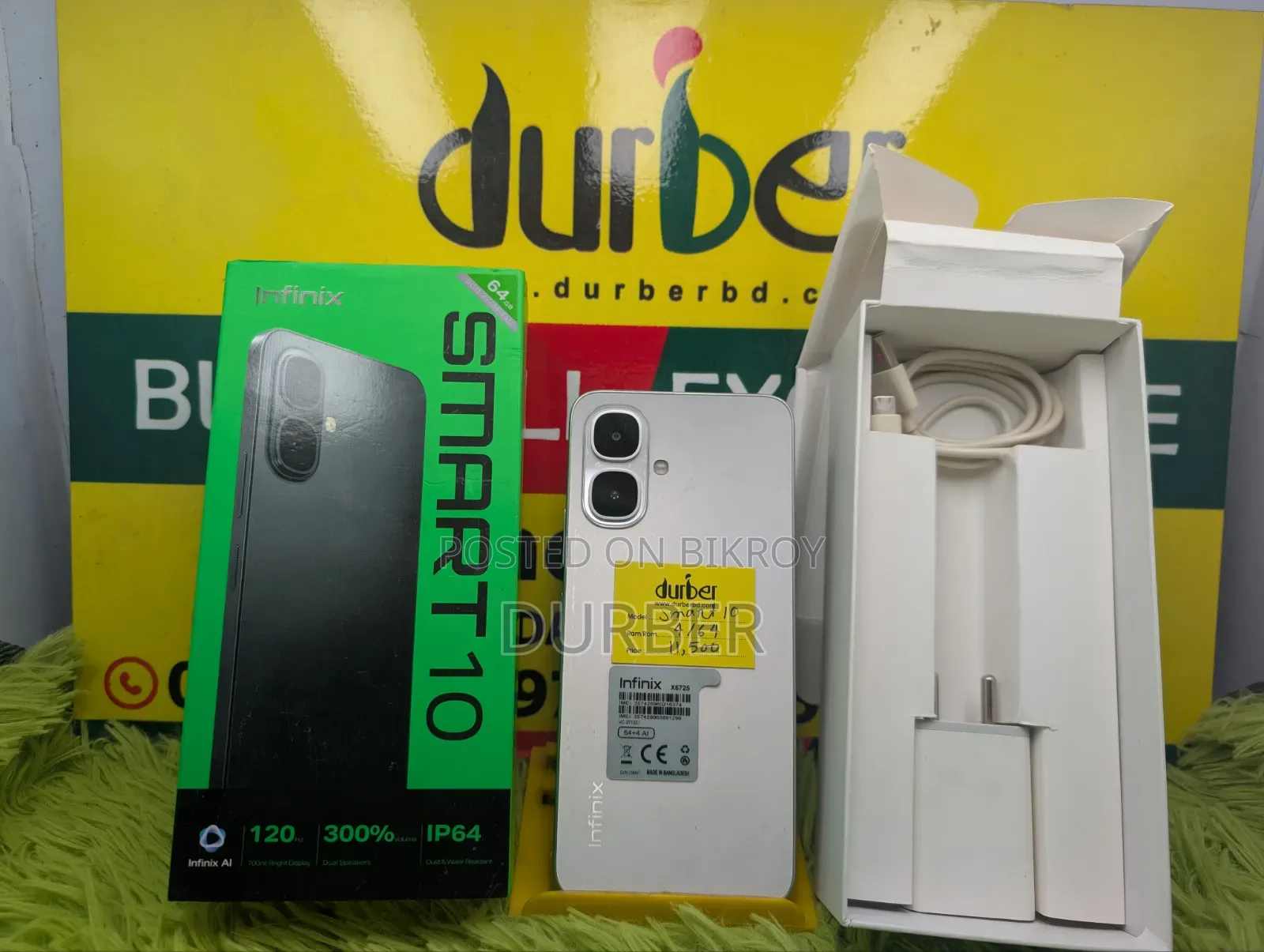 Infinix Smart 10 64 GB Silver