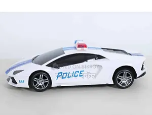 Remote Control Rechargeable 3D Musical RC Lamborghini Police Car RC