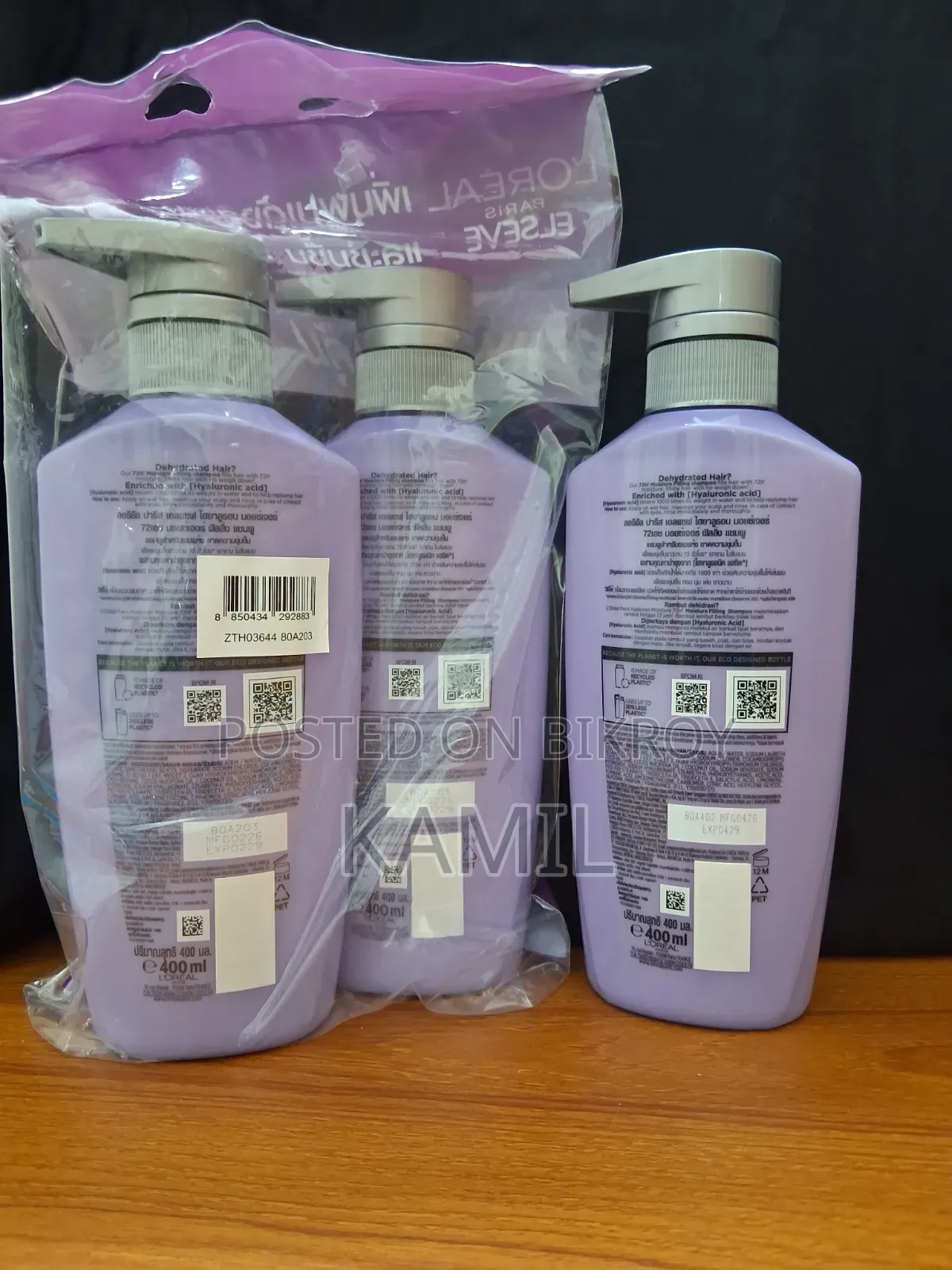 l'Oreal Paris Elseve shampoo.this Product Is Imported From Thailand.