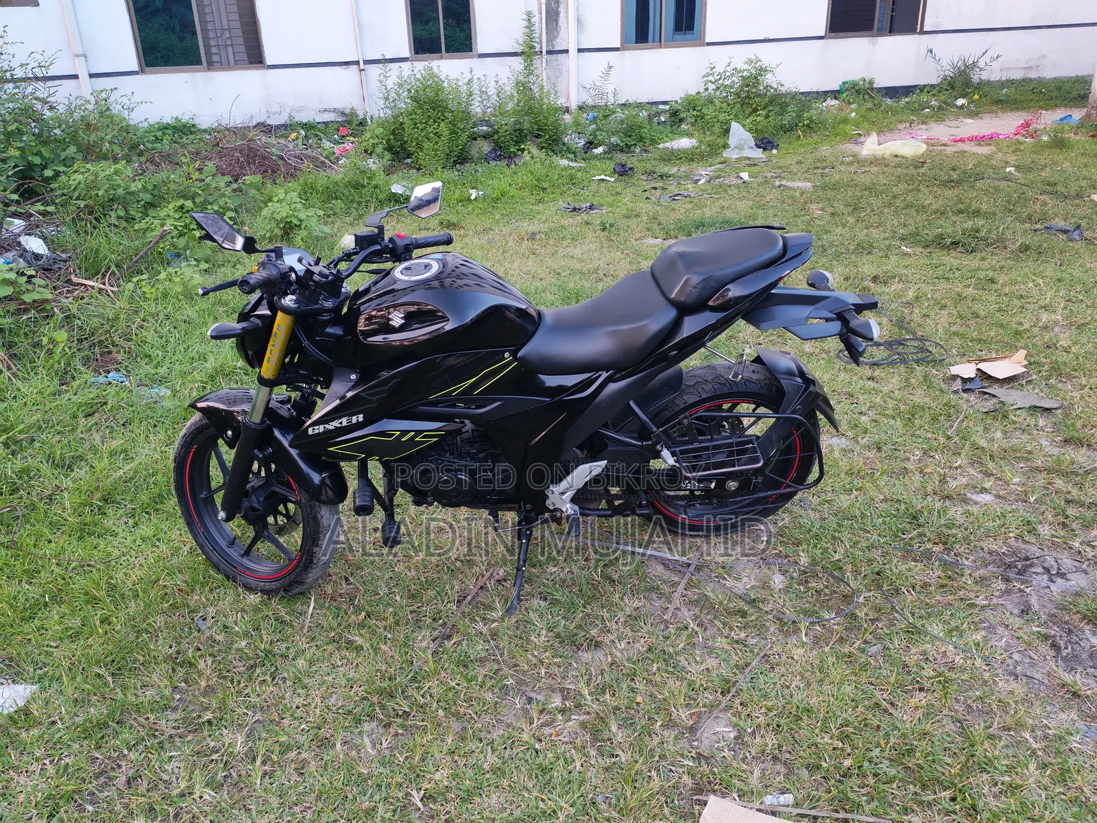 Suzuki Gixxer 2024 Black