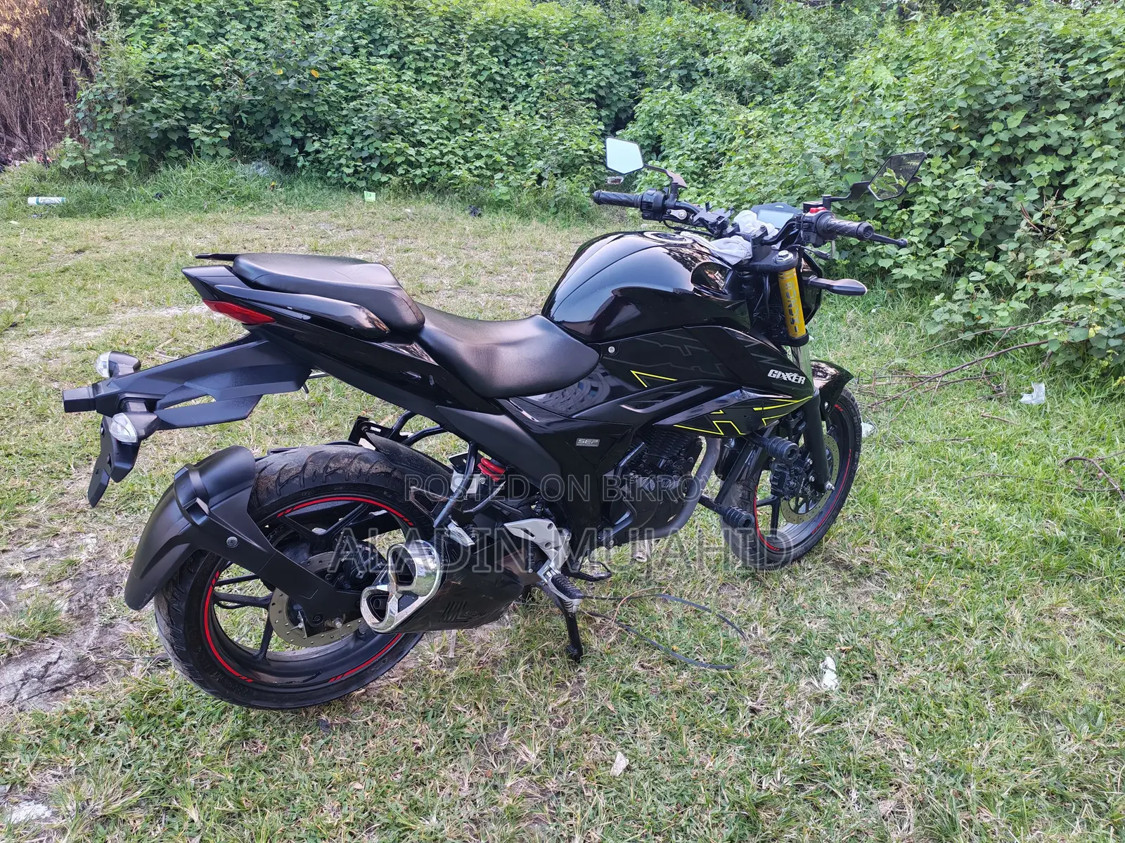 Suzuki Gixxer 2024 Black
