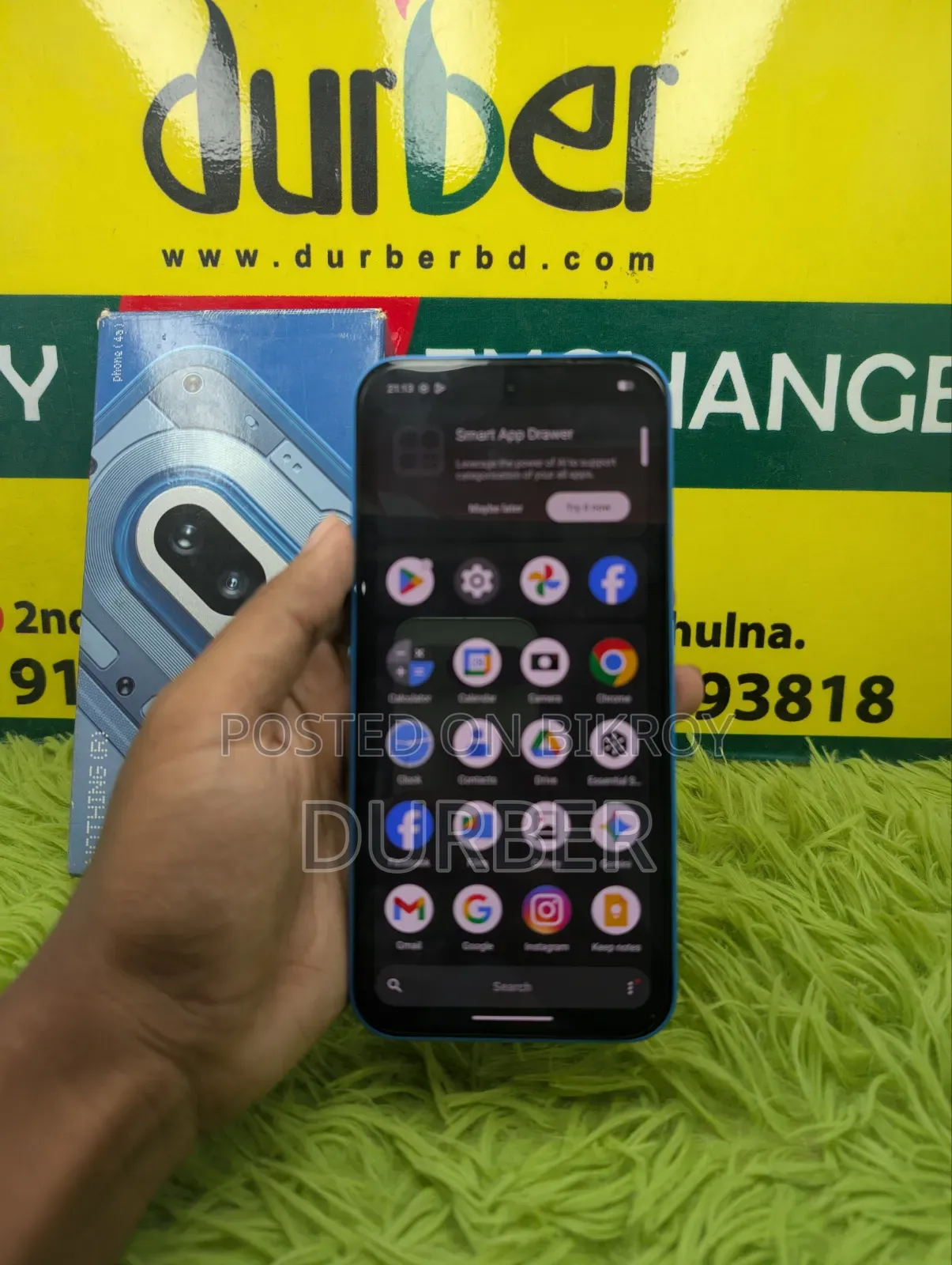 Nothing Phone 4a 128 GB Blue