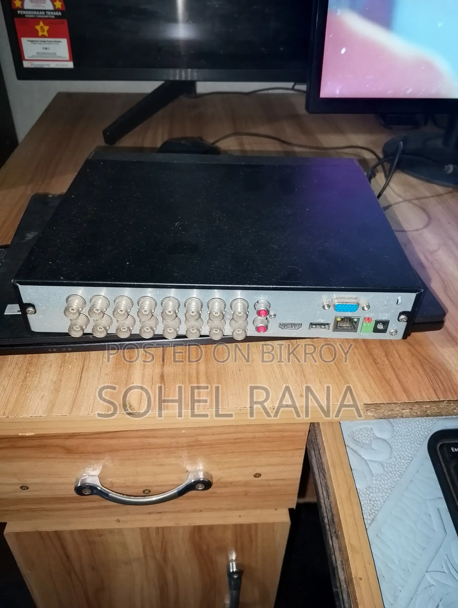 দাহুয়া ১৬ চ্যানেল ডিভিআর DH-XVR4116HS-X + ৫০০জিবি এইচডিডি