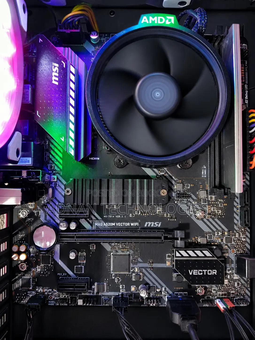 Desktop Computer 8GB AMD Ryzen 5 SSD 256GB