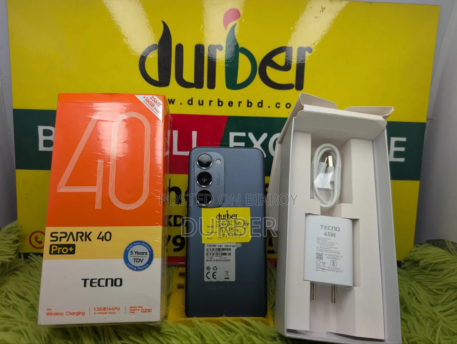 Tecno Spark 40 Pro+ 256 GB Black