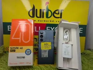 টেকনো স্পার্ক ৪০ প্রো প্লাস ২৫৬ জিবি ব্ল্যাক