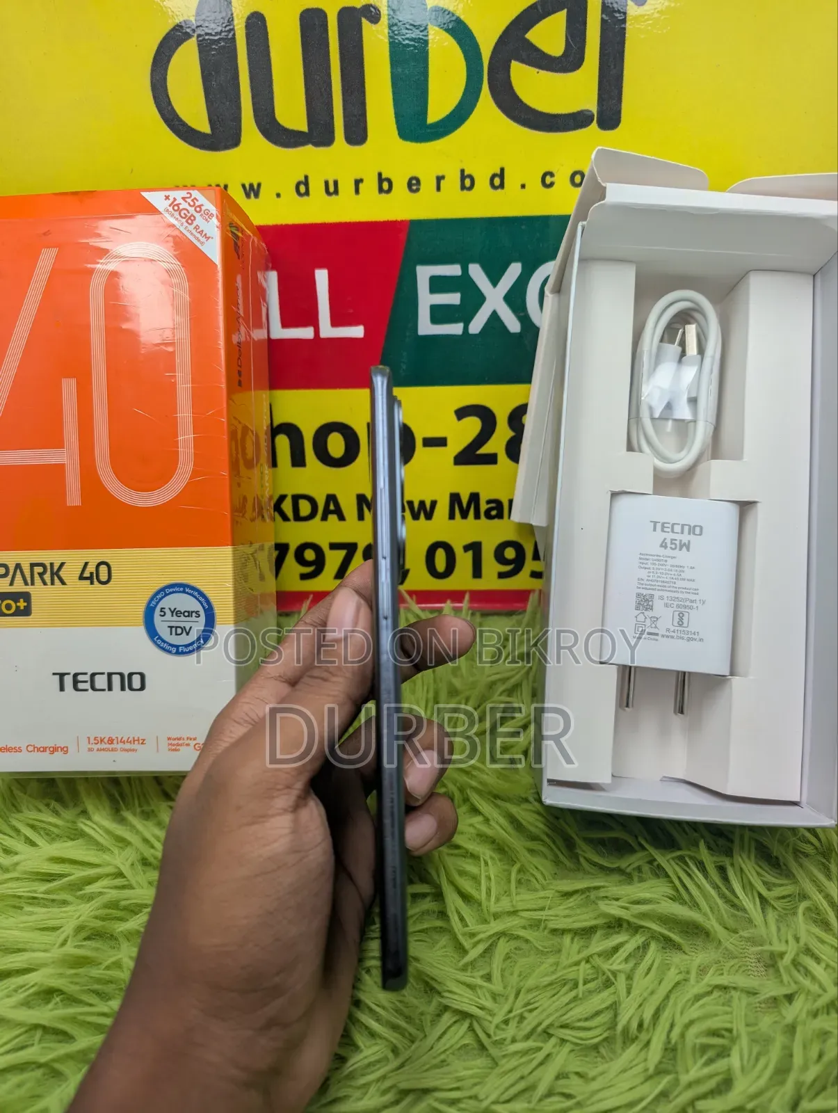 Tecno Spark 40 Pro+ 256 GB Black