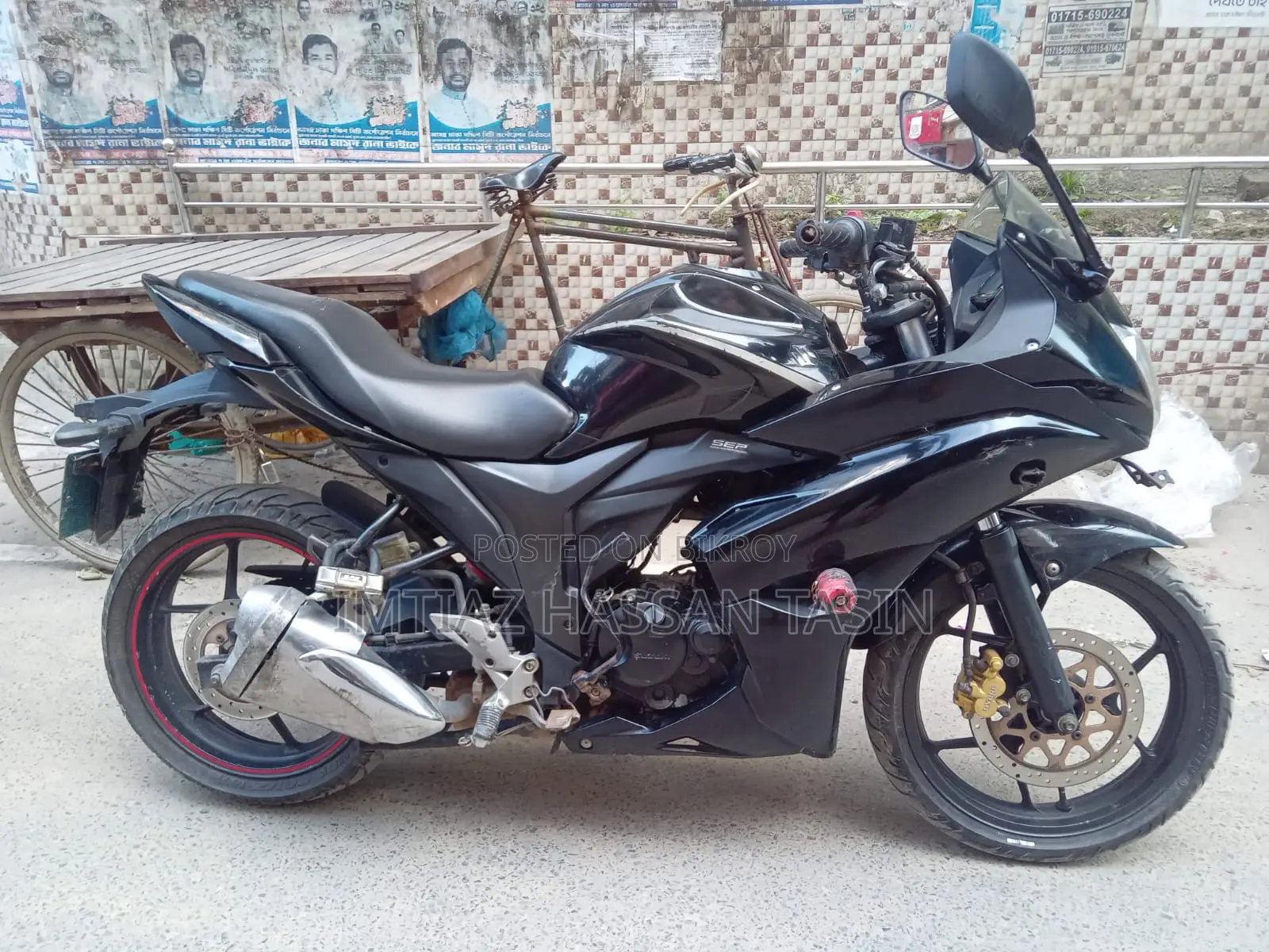 Suzuki Gixxer SF 2017 Black