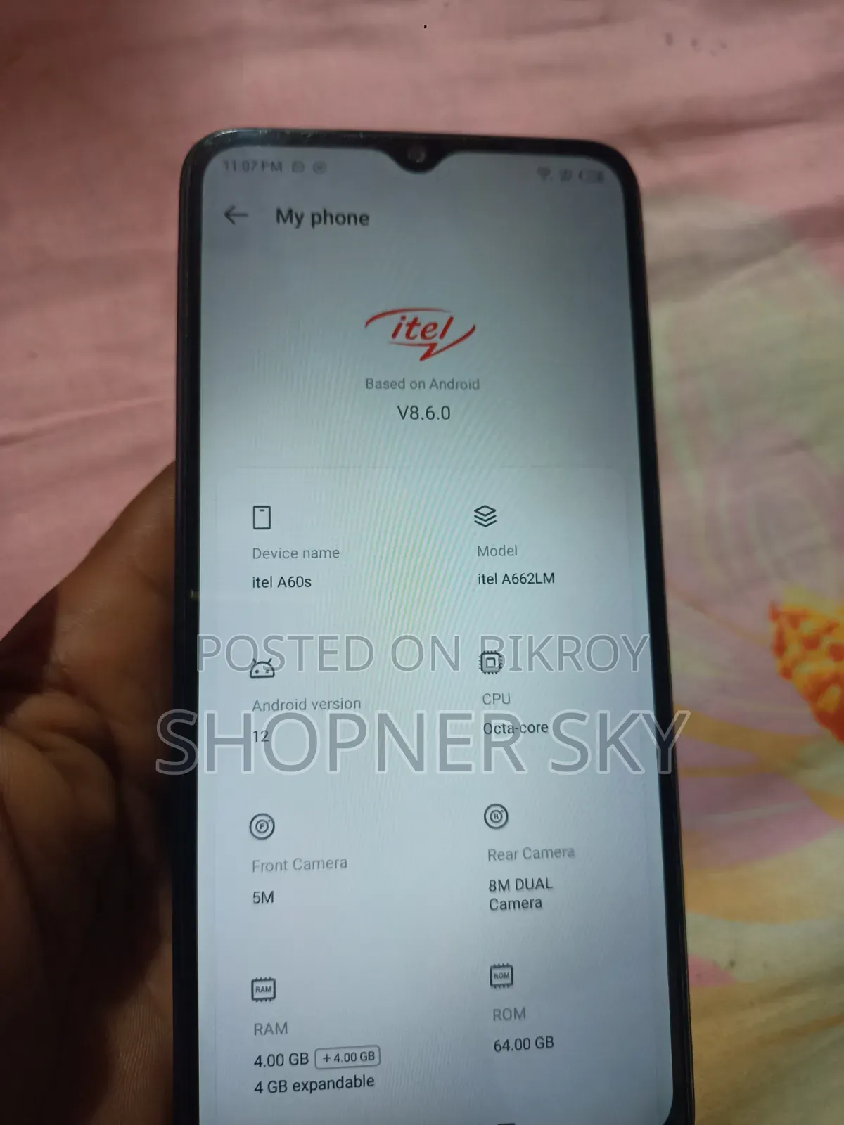 Itel 64 GB Blue