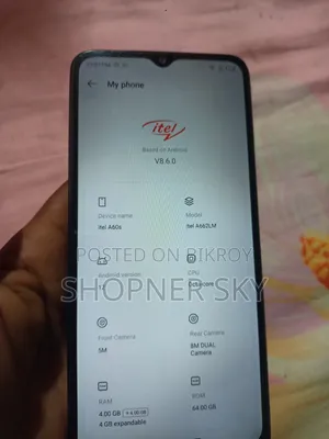 Itel 64 GB Blue