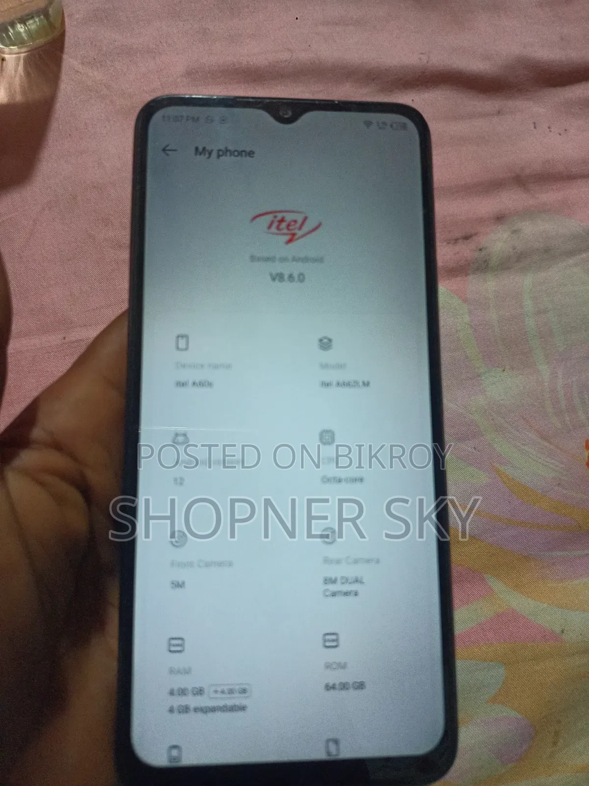Itel 64 GB Blue