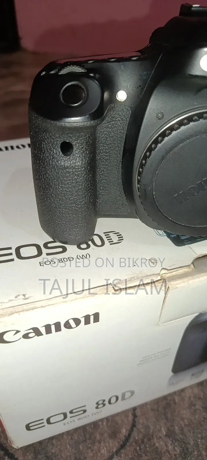 ক্যানন ৮০ডি অনলি বডি সেল হবে