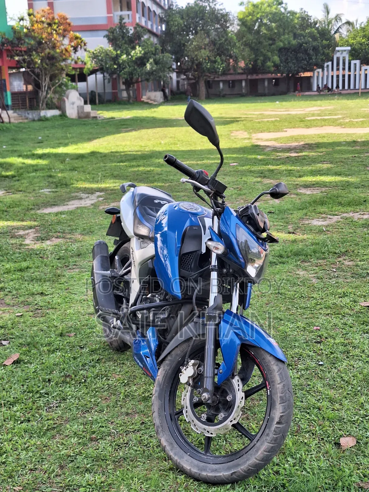 টিভিএস আপ্যাচি ১৬০ ৪ভি ২০১৯ ব্লু