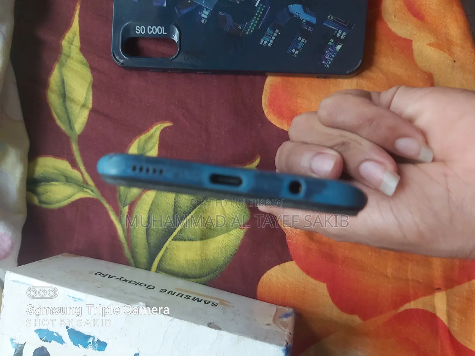 স্যামসাং গ্যালাক্সি এ৫০ ১২৮ জিবি নীল