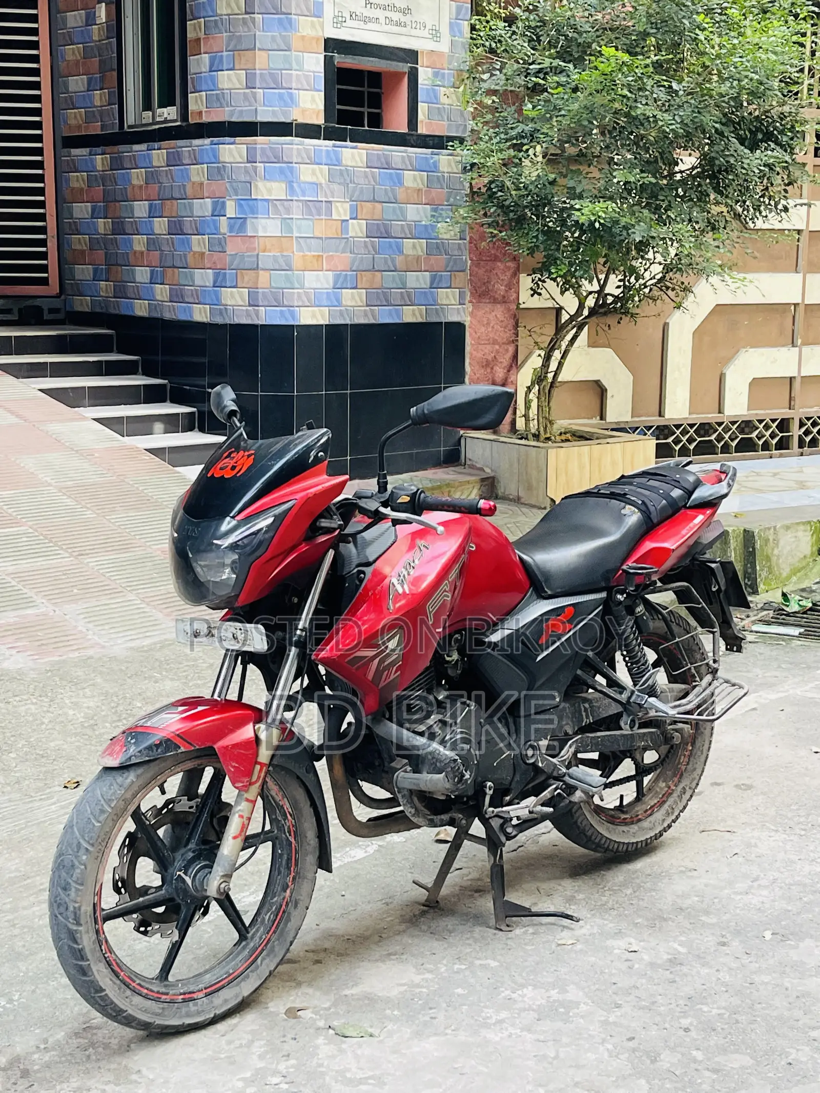 TVS Apache RTR 160 2V 2018 Red