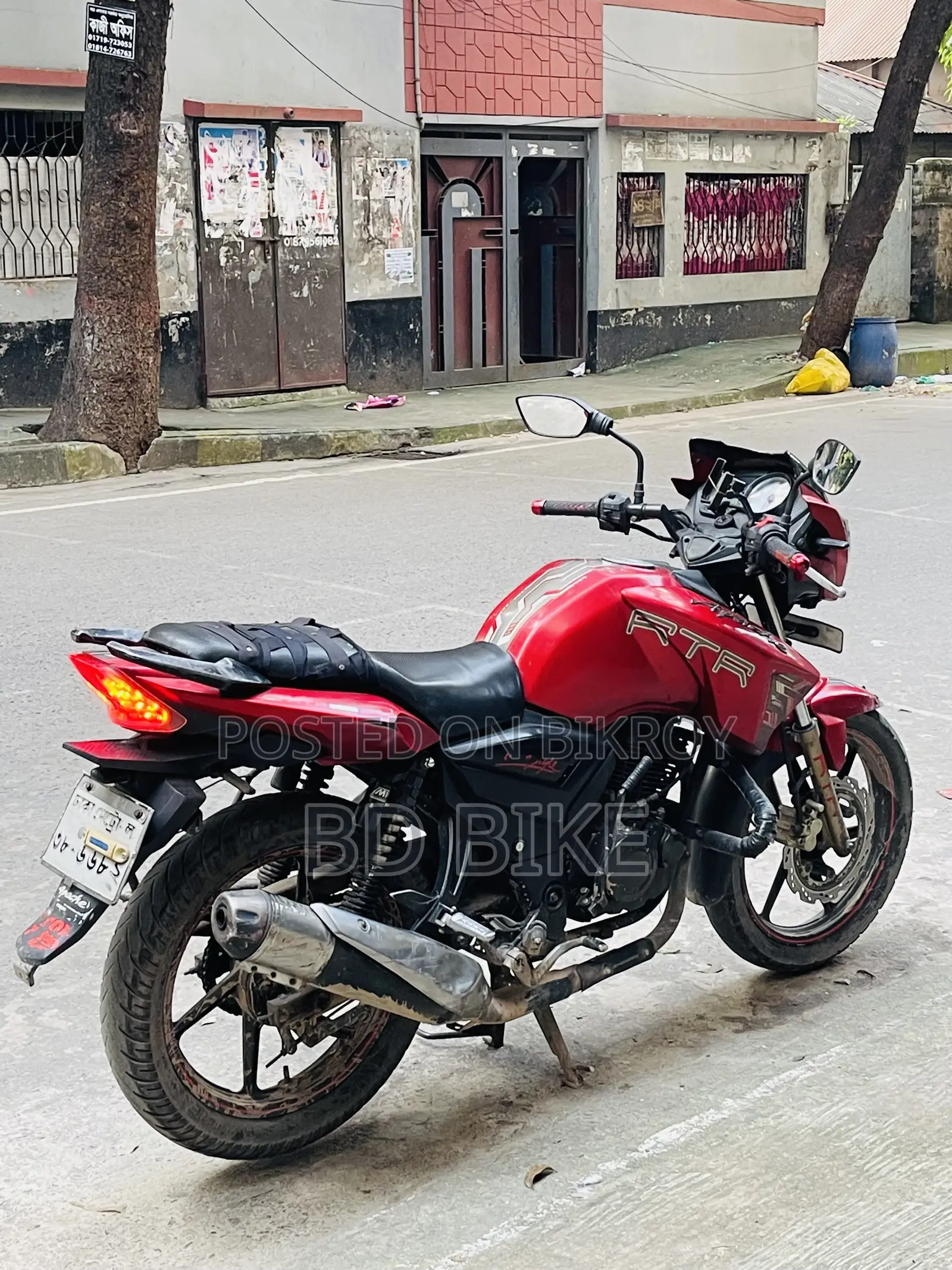 TVS Apache RTR 160 2V 2018 Red