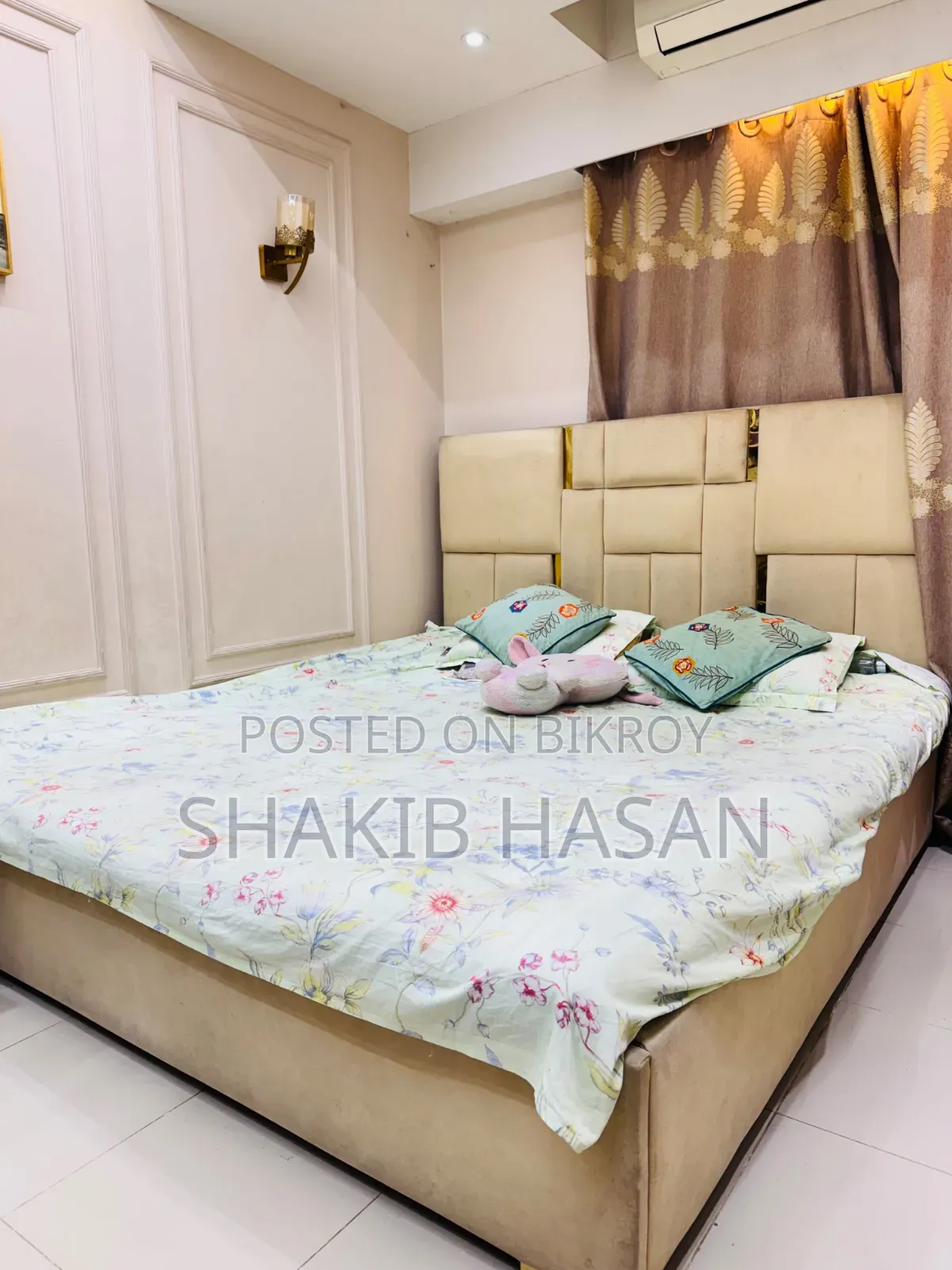 Beautiful Queen Size Bed | Stylish Design | Excellent Condition