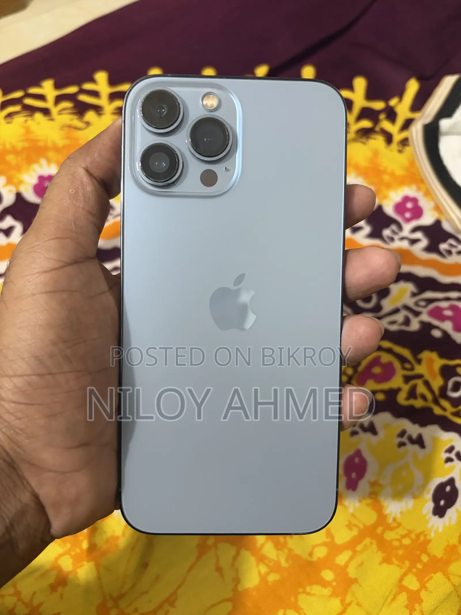 অ্যাপল আইফোন ১৩ প্রো ম্যাক্স ২৫৬ জিবি নীল
