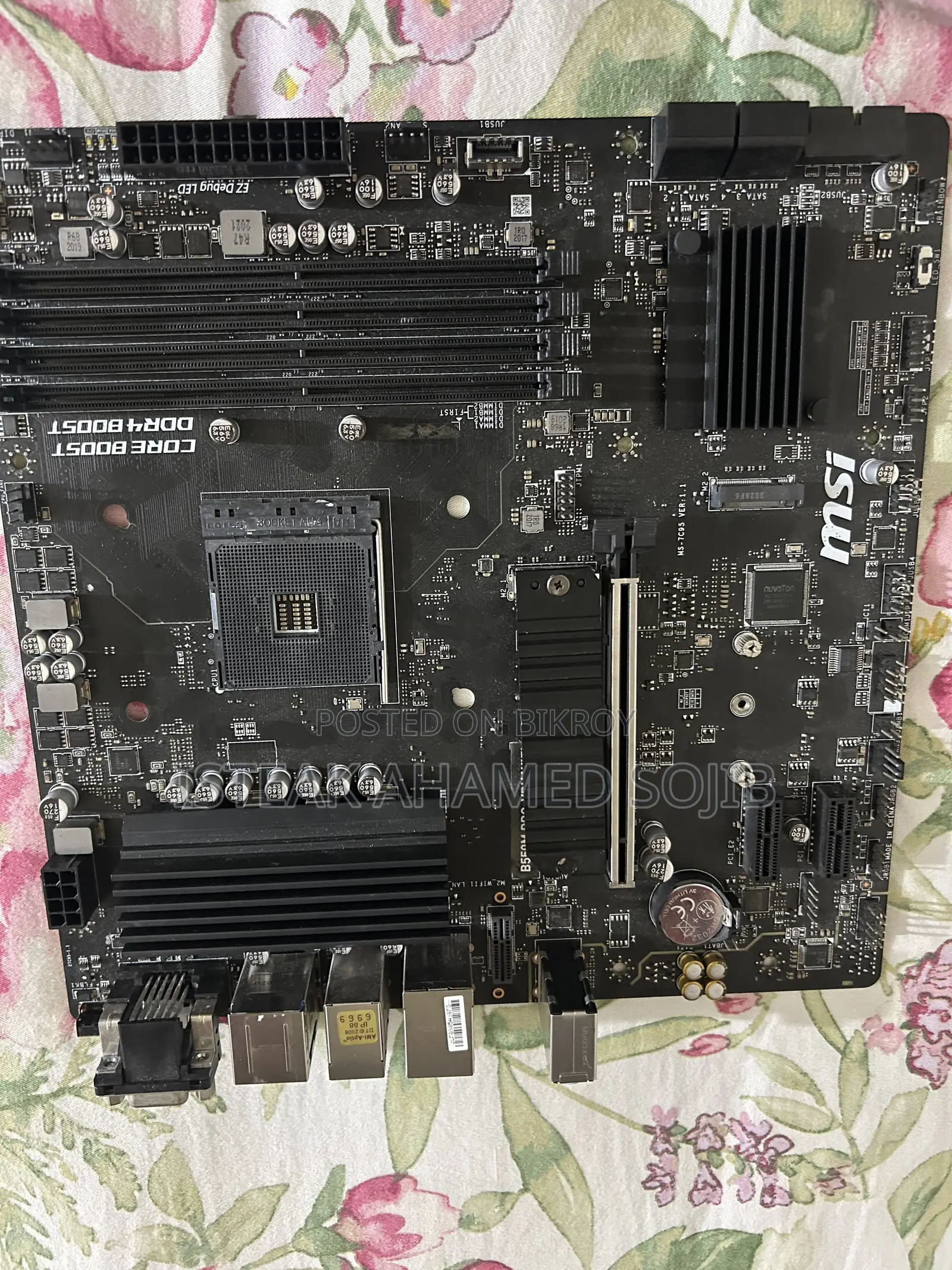 Msi B550 Pro VDH Wifi Motherboard